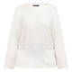 Beige Round Neck Sweater Off-White 
