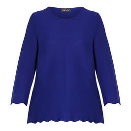 BEIGE SWEATER COBALT - Plus Size Collection