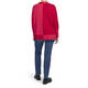 BEIGE TONAL RED BLOCK KNITTED TUNIC