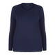 BEIGE V NECK TOP NAVY