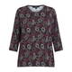BEIGE LABEL JERSEY TOP ROSE