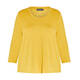 BEIGE STRETCH JERSEY TOP YELLOW