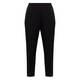 Beige Pull-On Technostretch Trousers Black