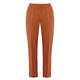 BEIGE PULL ON TROUSERS IN TOBACCO