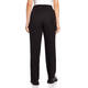 BEIGE STRAIGHT PULL-ON TROUSER BLACK