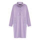 BEIGE COTTON JERSEY TUNIC LAVENDER