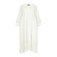 Elena Miro Cotton Broderie Anglaise Dress White 