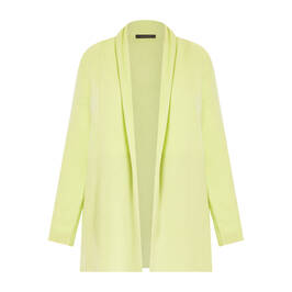 Elena Miro Wool Long Cardigan Lime - Plus Size Collection