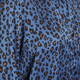 Elena Miro Satin Animal Print Shirt Indigo