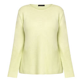 Elena Miro Pure Wool Sweater Lime - Plus Size Collection
