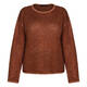 Elena Miro Crochet Sweater Chestnut 