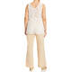 Elena Miro Broderie Anglaise Top White  