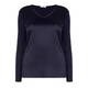 ELENA MIRO NAVY SATIN FRONT TOP 