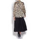 ELENA MIRO SATIN SPOT TUNIC