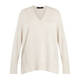 ELENA MIRO CABLE KNIT SEAM SWEATER CACHA 