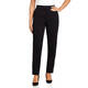 ELENA MIRO SATIN TROUSERS BLACK 