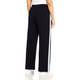 FABER PULL-ON KNITTED TROUSERS BLACK AND BLUE 
