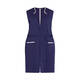 FABER KNITTED GILET NAVY