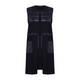 FABER KNITTED GILET BLACK