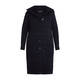FABER KNITTED COAT BLACK