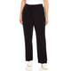 Faber Pull On Knitted Trousers Black
