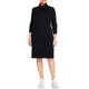 FABER TEXTURED KNITTED TUNIC BLACK 