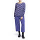 FABER SCOOP NECK TOP VIOLET