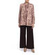 GEORGEDÉ PULL-ON JERSEY TROUSERS BROWN