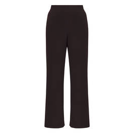 GEORGEDÉ PULL-ON JERSEY TROUSERS BROWN - Plus Size Collection