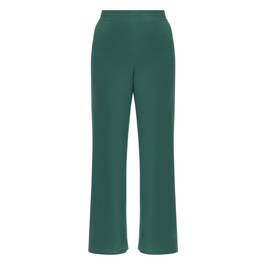 GEORGEDÉ PULL-ON JERSEY TROUSERS GREEN - Plus Size Collection