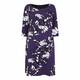 GEORGEDÉ WRAP STYLE PRINTED DRESS