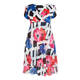 Georgedé ANEMONE PRINT DRESS