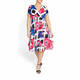 Georgedé ANEMONE PRINT DRESS