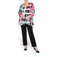Georgedé ANEMONE PRINT JACKET AND VEST TWINSET