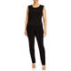 Georgedé Jersey Vest Black