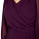 KIRSTEN KROG GOWN CHIFFON PLUM
