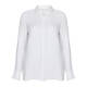 LUISA VIOLA DIAMANTE BUTTON SHIRT WHITE