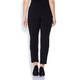 LUISA VIOLA PUNTO MILANO TROUSER WITH LACE TRIM BLACK
