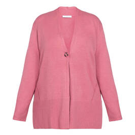 Luisa Viola Cardigan Rose Pink - Plus Size Collection