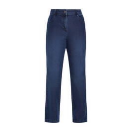 Luisa Viola Stonewash Bootcut Jeans Dark Denim - Plus Size Collection