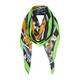 Luisa Viola Print Scarf Green 