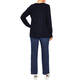 Luisa Viola Intarsia Knitted Sweater Blue