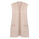 Luisa Viola Edge-to-Edge Gilet Cacha