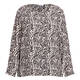 Luisa Viola Zebra Print Tunic Black 