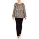 Luisa Viola Leopard Print Tunic