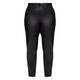 Luisa Viola Faux Leather Trouser Black 
