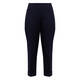 Luisa Viola Pull-On Stretch Viscose Trousers Navy 
