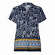 LUISA VIOLA BORDER PRINT TUNIC