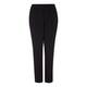 MARINA RINALDI BLACK PULL ON FRONT CREASE TROUSER 