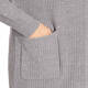 Marina Rinaldi Wool Blend Cardigan Grey